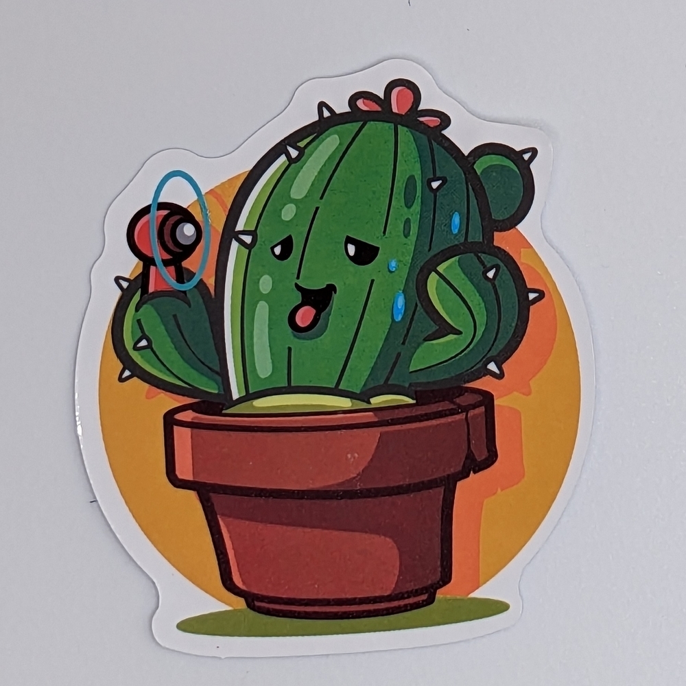 Cactus sticker